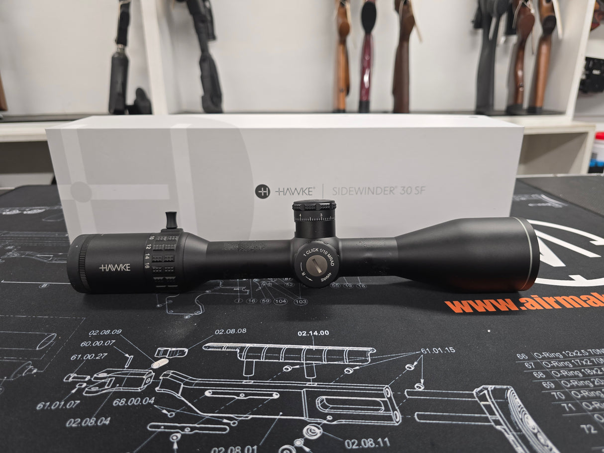 Second hand Hawke Sidewinder 4-16x50