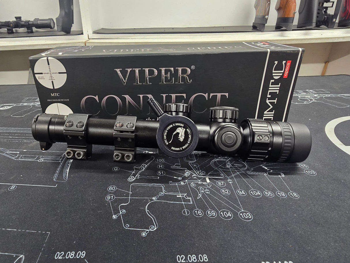 Second hand MTC Viper Connect 3-12x24