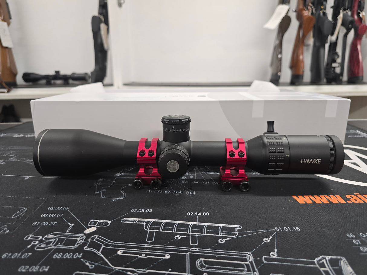 Second hand Hawke Sidewinder FFP 4-16x50