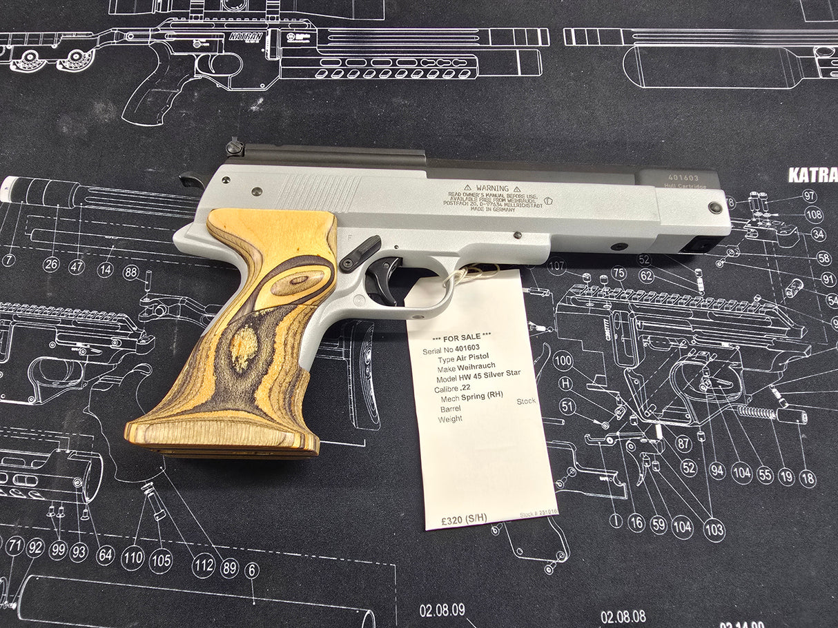Second Hand Weihrauch HW45 Silver Star .22