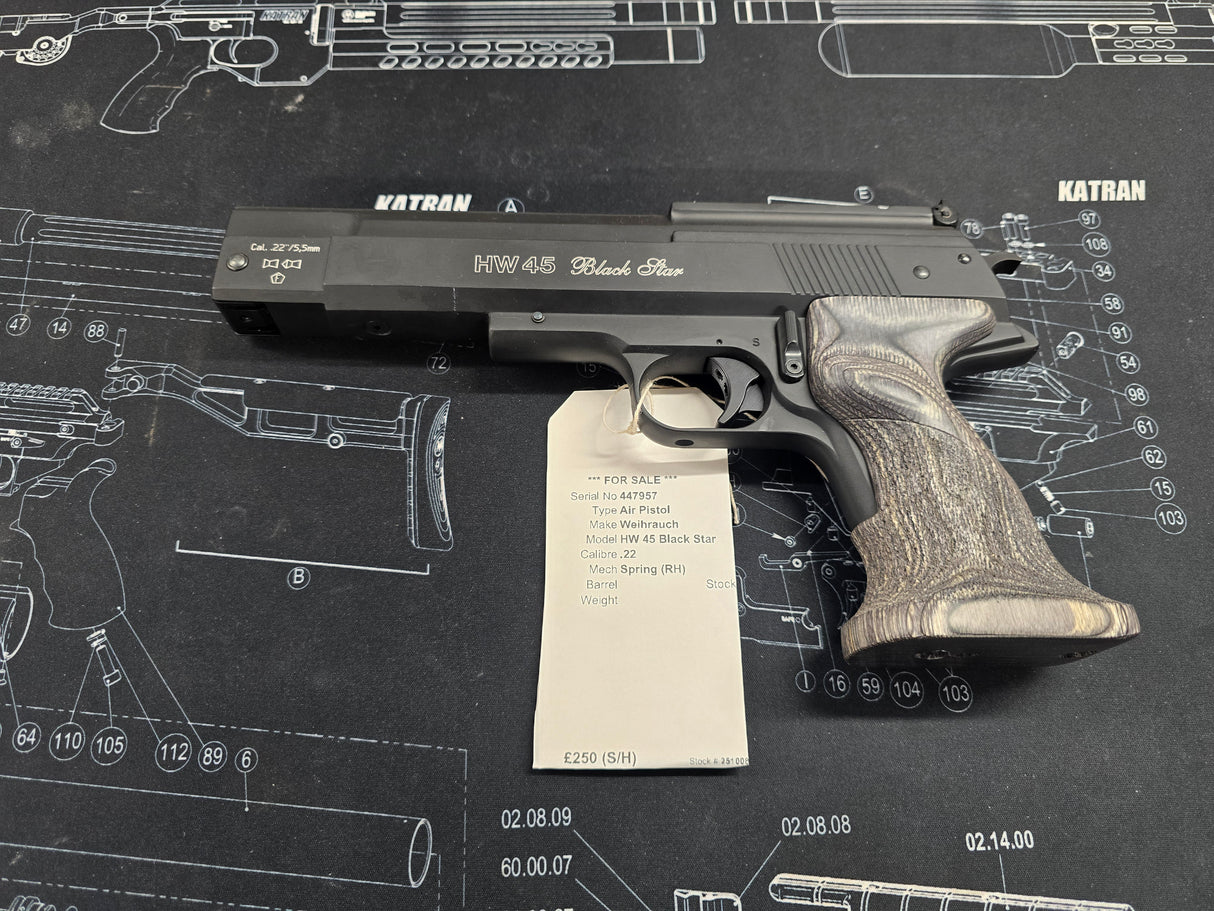 Second Hand Weihrauch HW45 Black Star .22