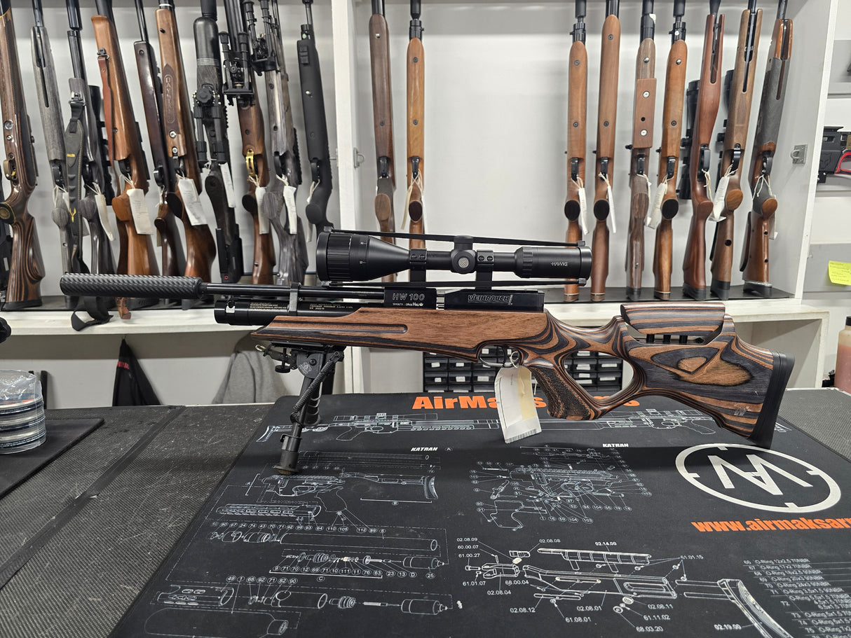 Second Hand Weihrauch HW100KT Laminate .177