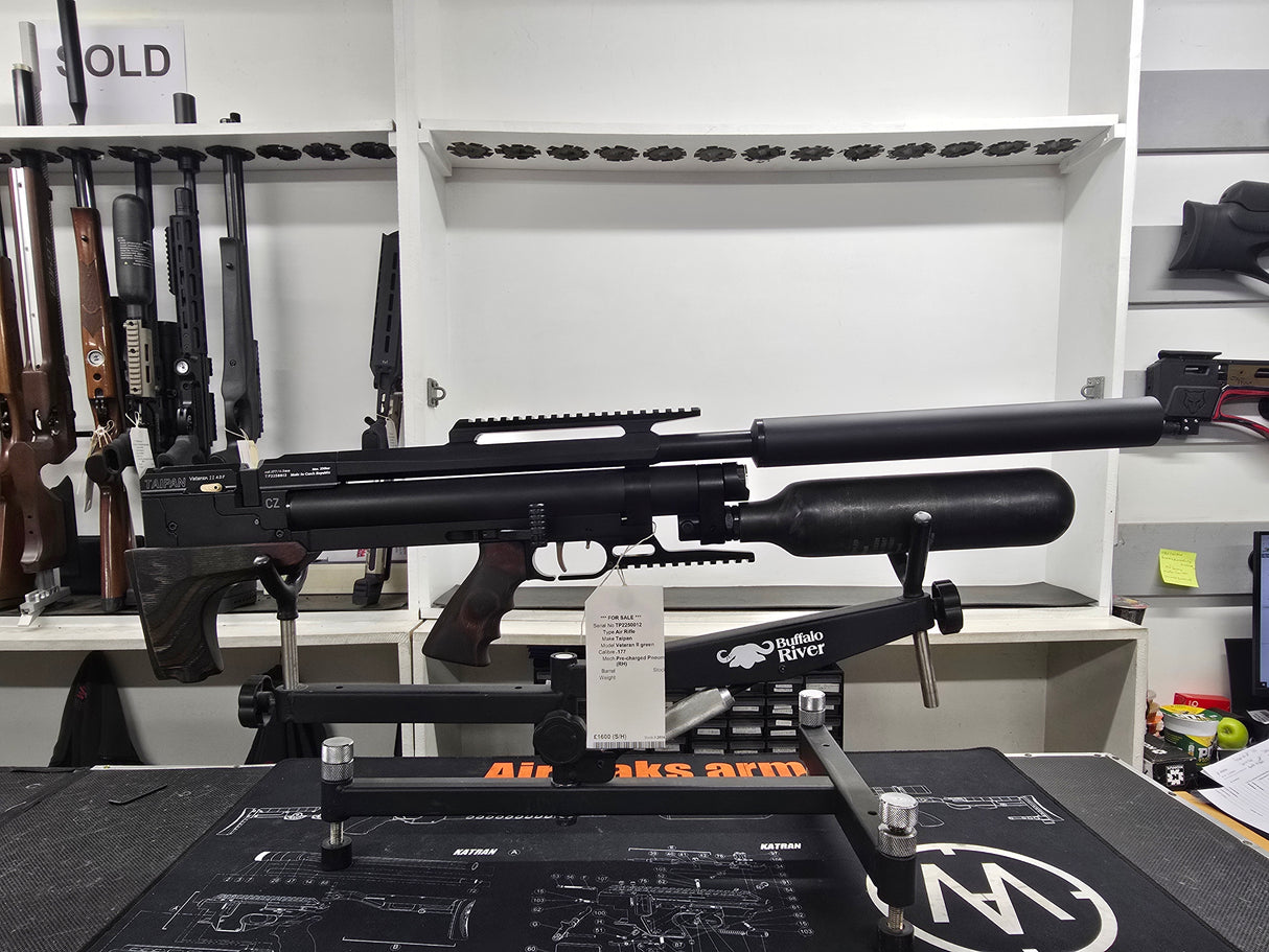 Second Hand Taipan Veteran II .177 Green laminate