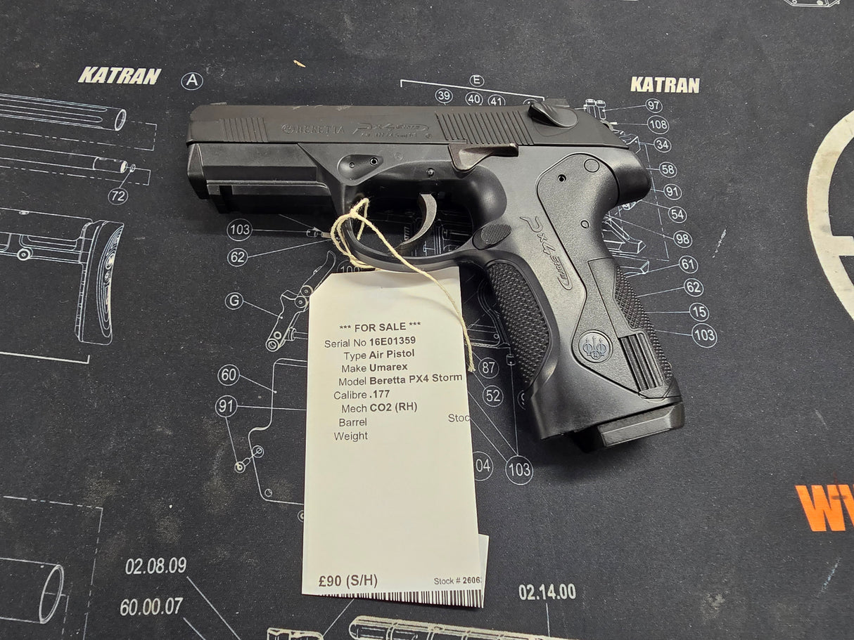 Second Hand Beretta PX4 Storm .177