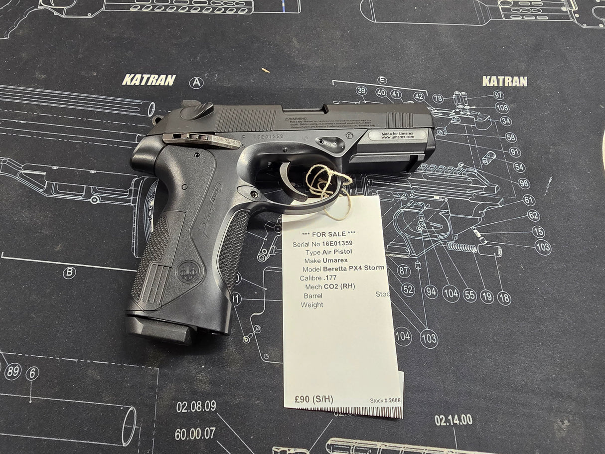 Second Hand Beretta PX4 Storm .177
