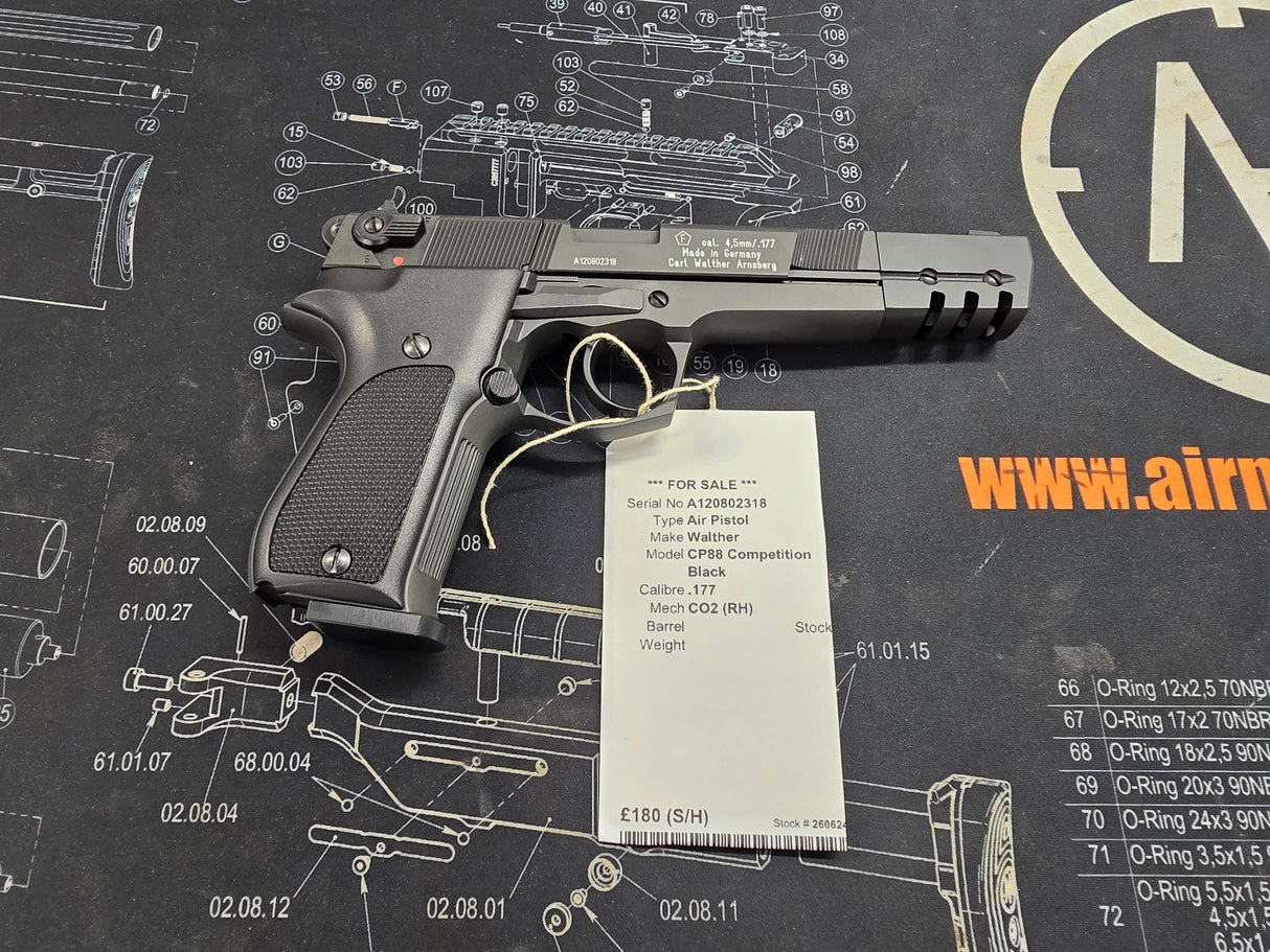Second Hand Walther CP88 Competition .177