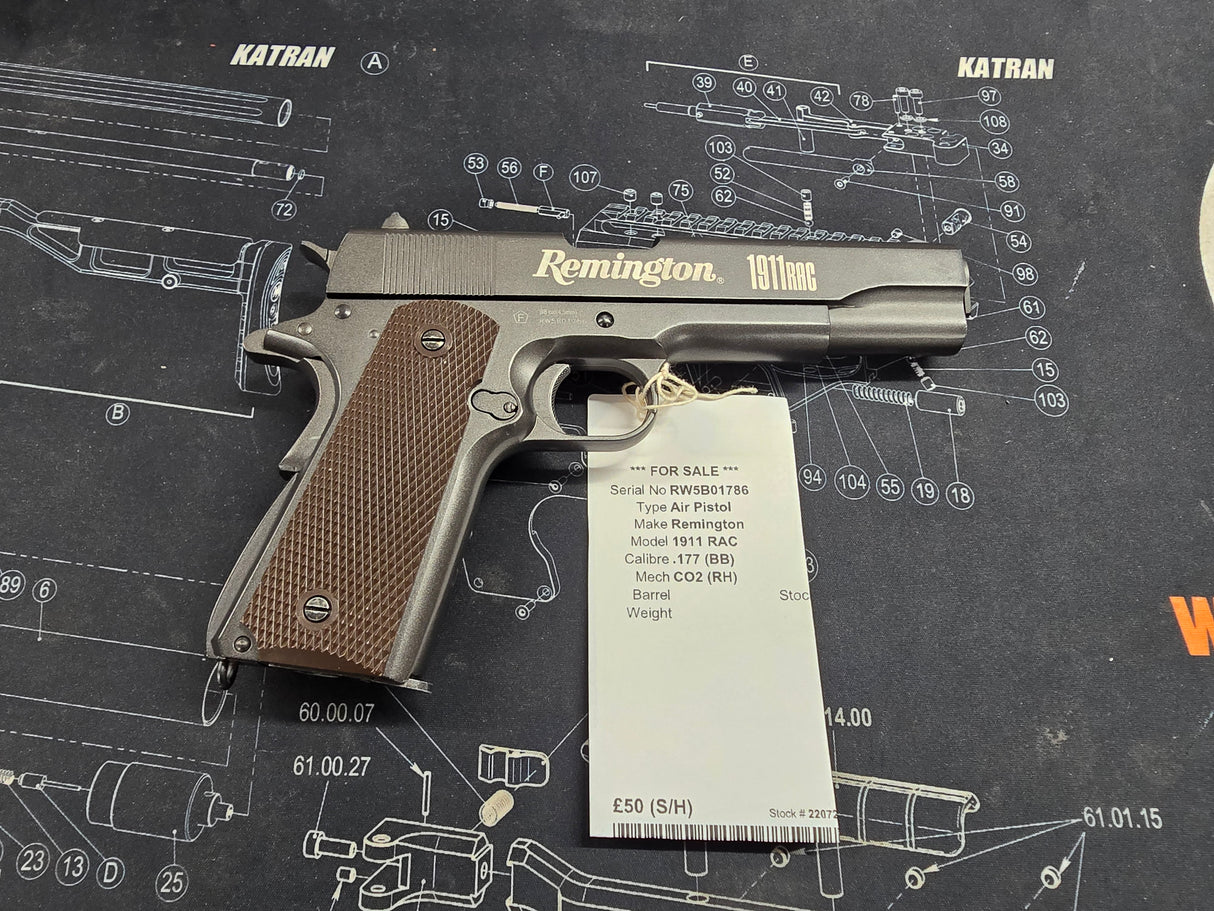 Second Hand Remington 1911RAC .177BB