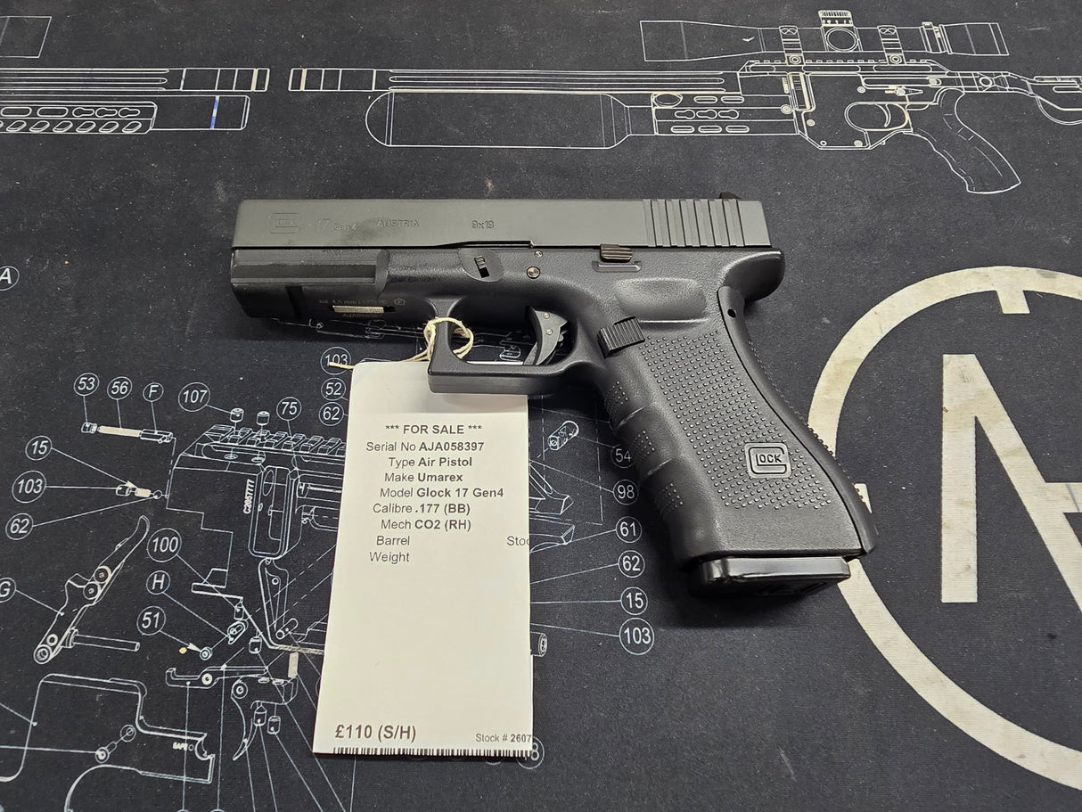 Second Hand Glock 17 Gen 4 .177bb