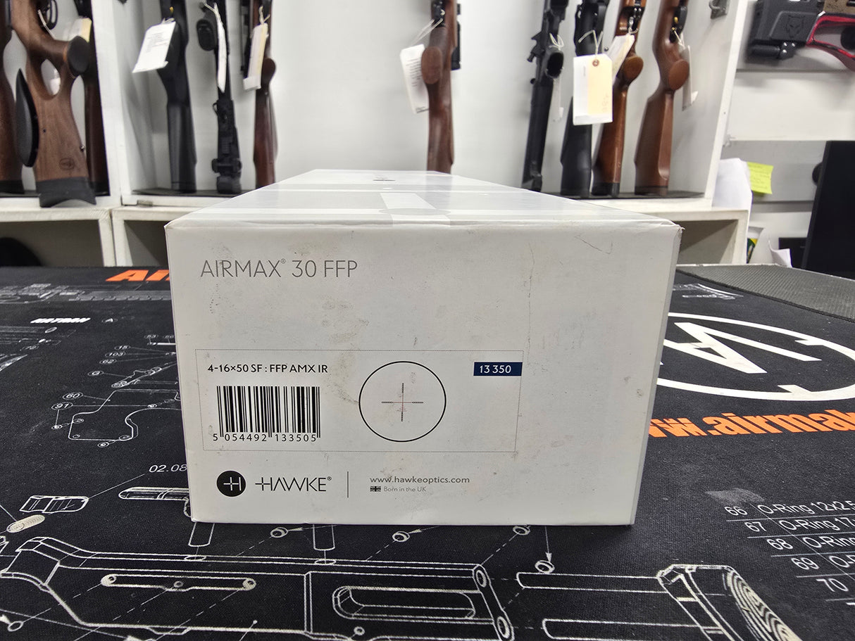 Second Hand Hawke Airmax 30 FFP 4-16x50