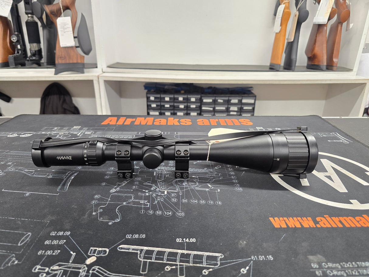 Second Hand Hawke Fast Mount 6-24x50 AO IR