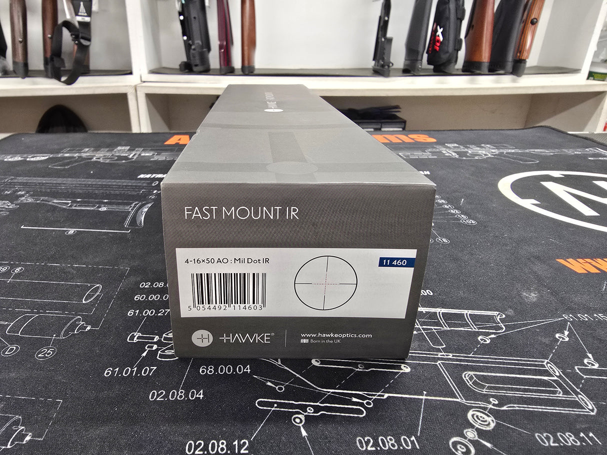 Second Hand Hawke Fast Mount 4-16x50 AO IR