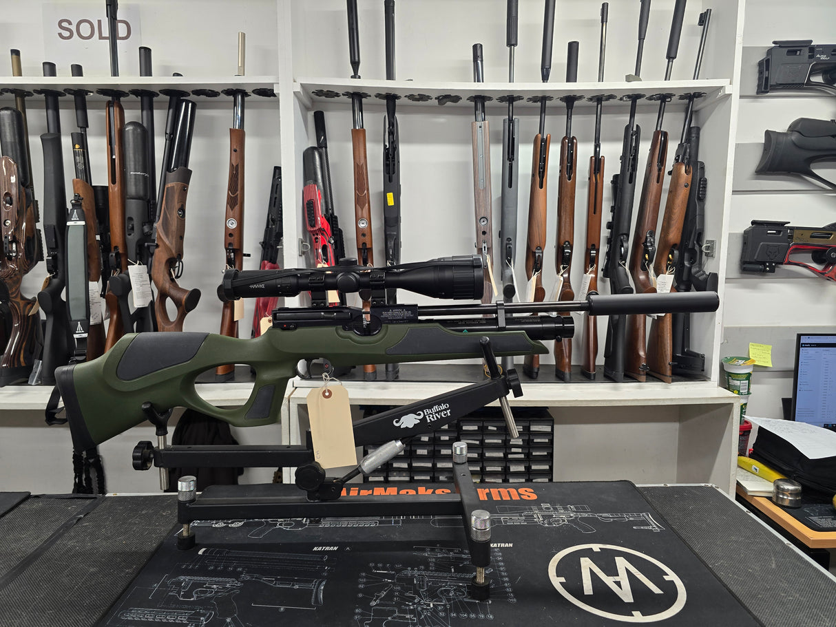 Second Hand Weihrauch HW100KT Synthetic green .177