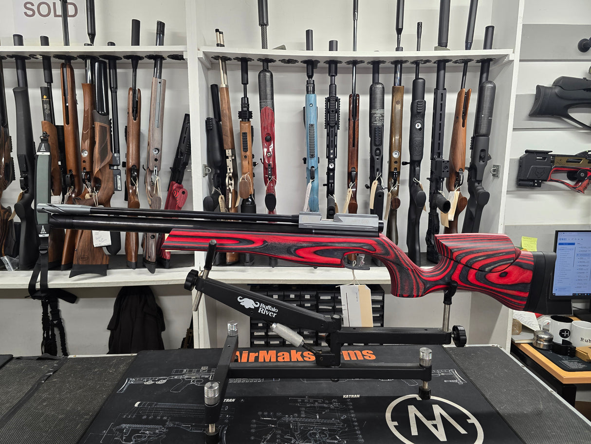 Second Hand Air Arms HFT 500 red laminate .177