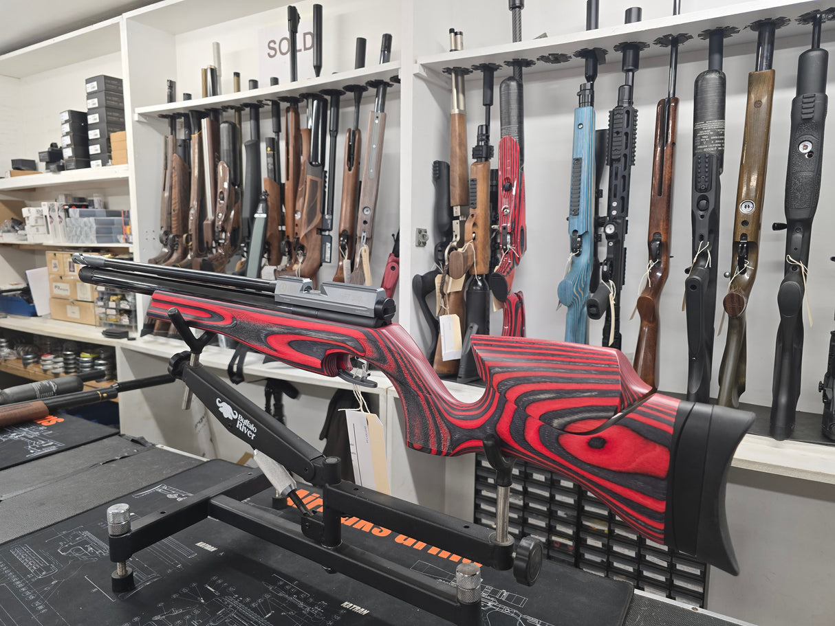 Second Hand Air Arms HFT 500 red laminate .177
