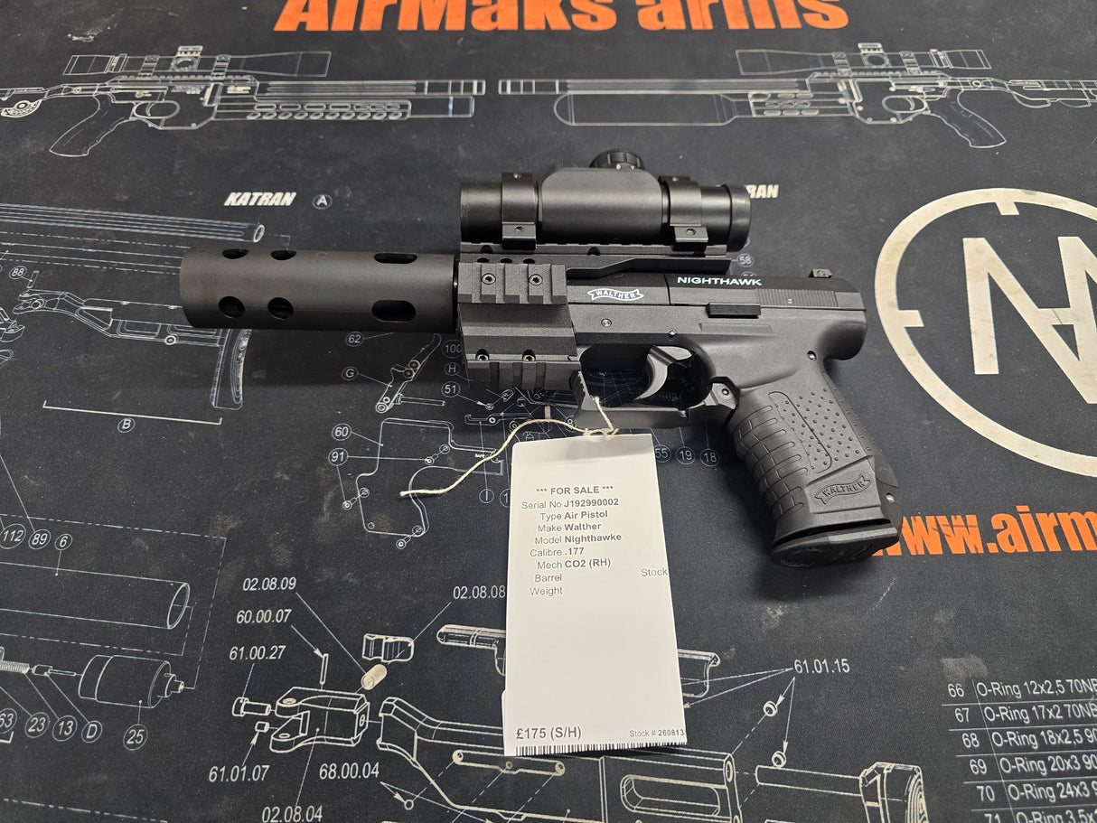 Second Hand Walther CP99 Night Hawke .177