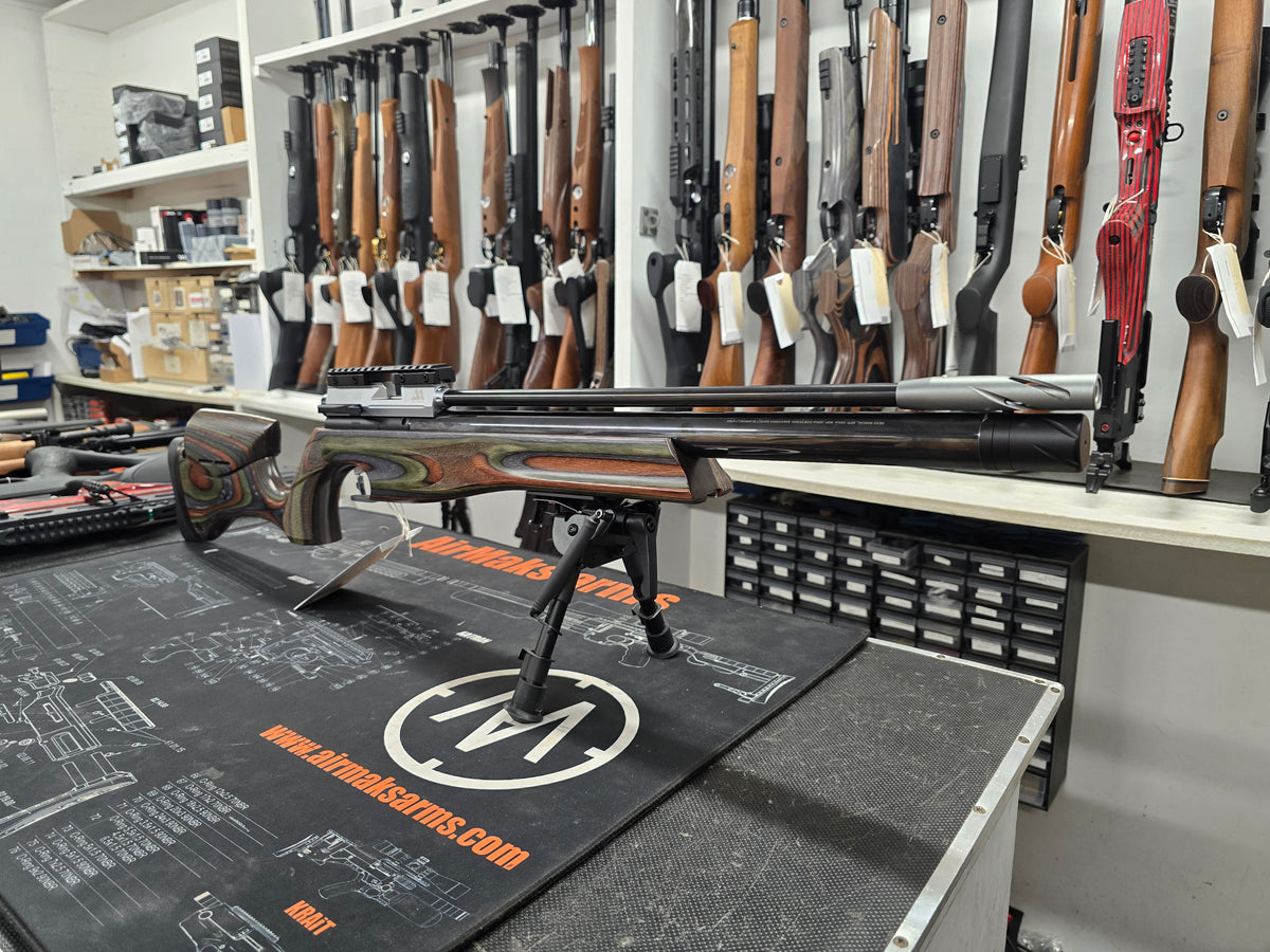 Second Hand Air Arms HFT 500 Green Laminate .177