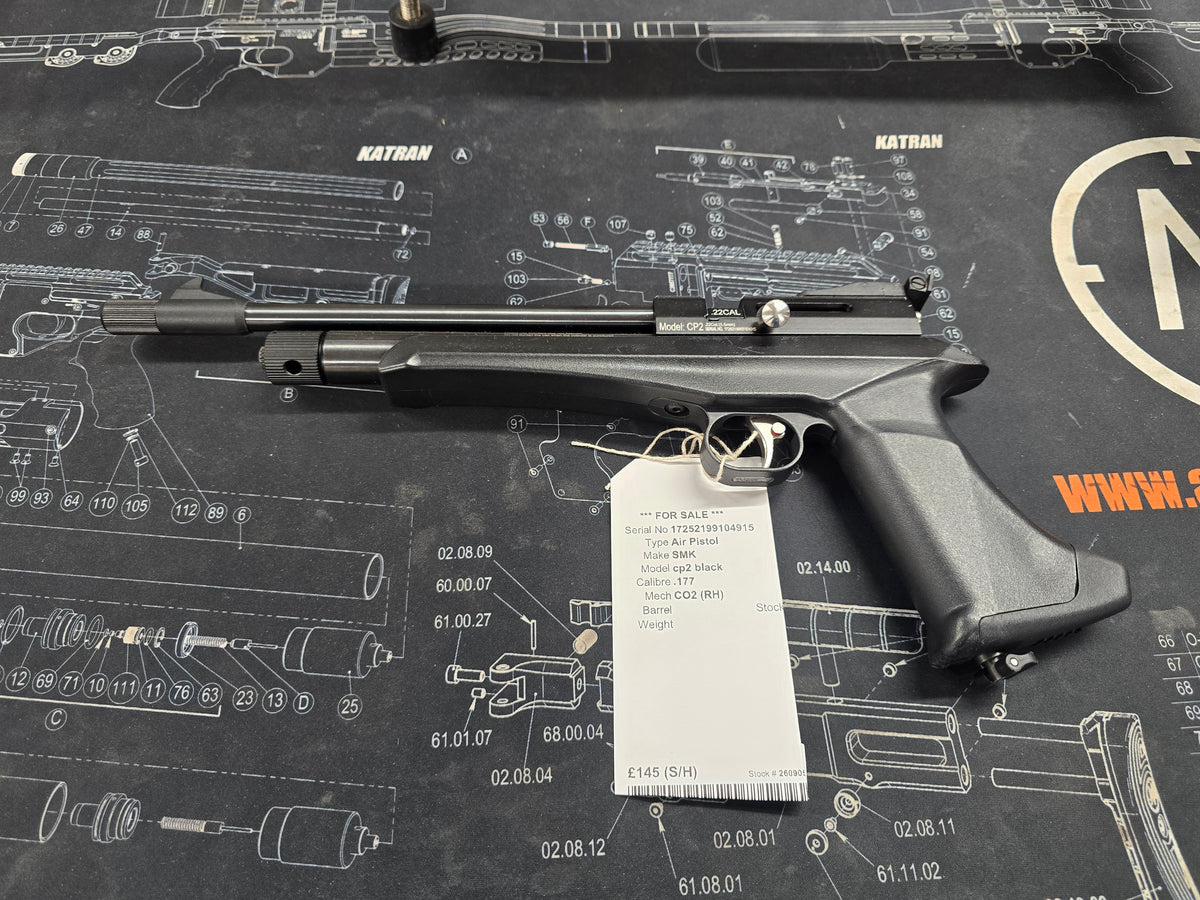Second Hand SMK Black CP2 .177