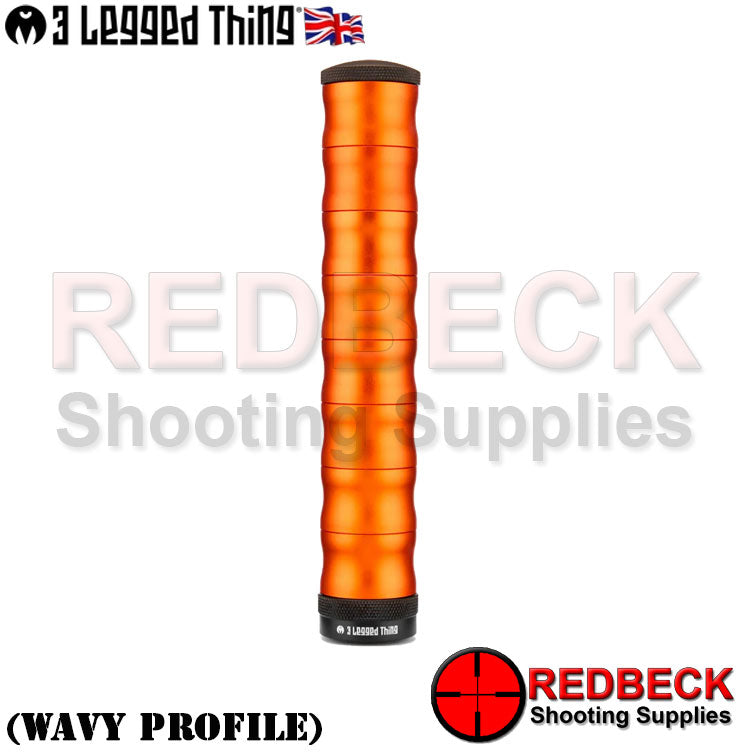 3 LEGGED THING Reservoir Mods XL Wavy Front View Showing the 3 legged thing logo.