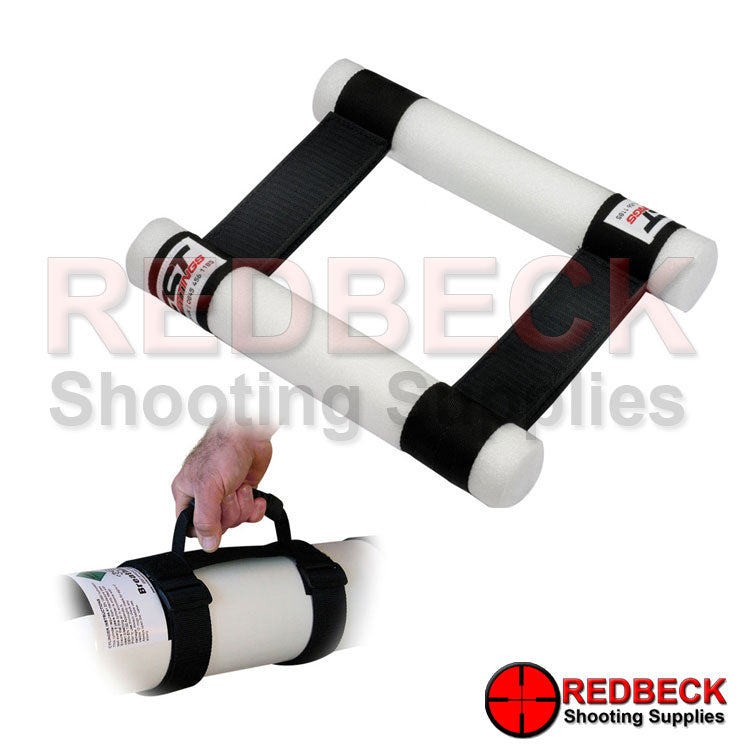 Airgun Charging Cylinder Carry Handle And Anti Roll Kit Showing how the carry handle fits to the bottle.
