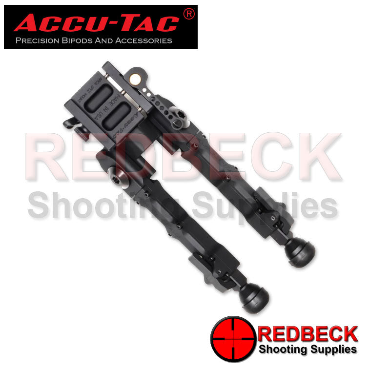 Accu-Tac BR-4 Air Rifle And Rifle G2 Arca Spec QD Bipod Top View Showing The Overall View Of The Bipod.