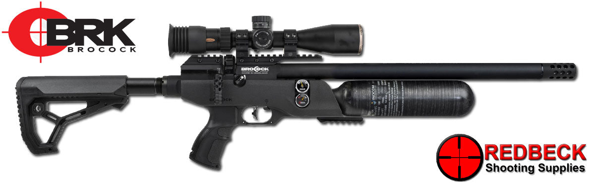 Brocock Commander XR (Sidelever) HR REGULATED Carbon Bottle