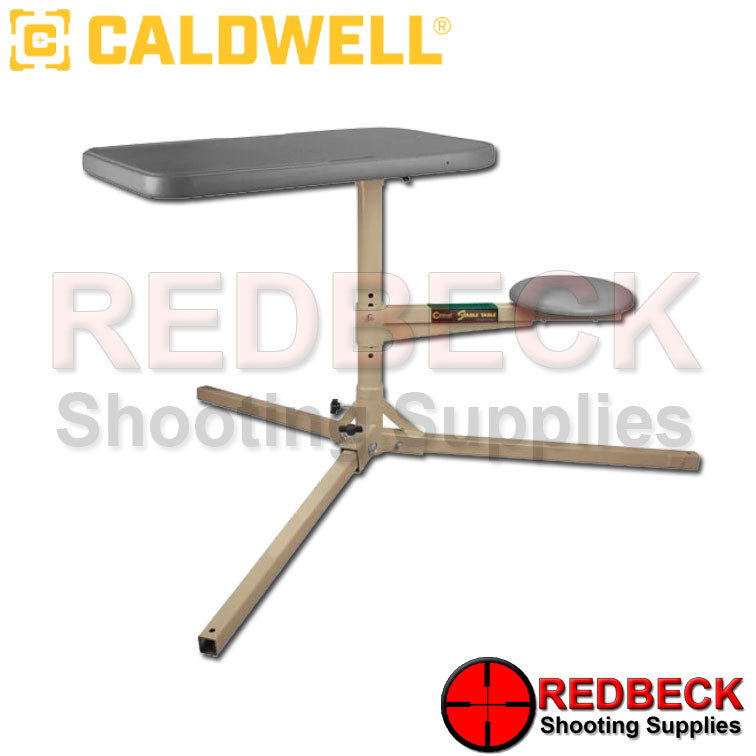 Caldwell Stable Table Deluxe Shooting Bench Front View Showing The Overall View Of The Shooting Table.