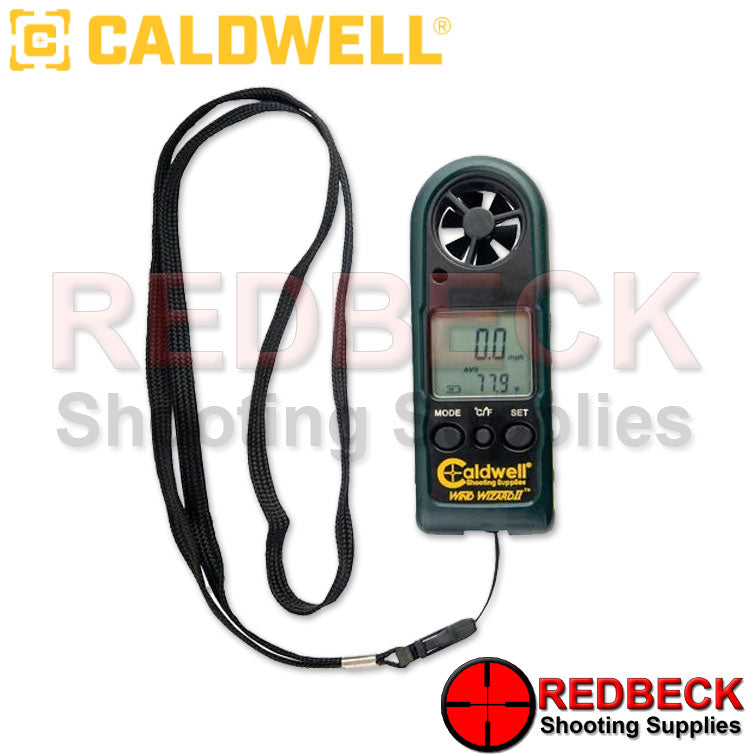 Caldwell Wind Wizard II Front View Showing The Digital Display.