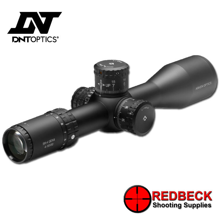 DNT Optics SH-4 GENII 4-16X50 FFP VPR MIL 34mm Tube Rifle Scope