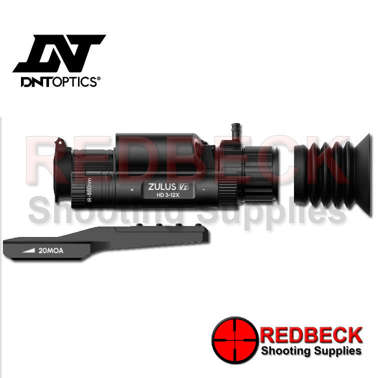 DNT OPTICS ZULUS V2 HD 3-12X NIGHT VISION SCOPE WITH LRF