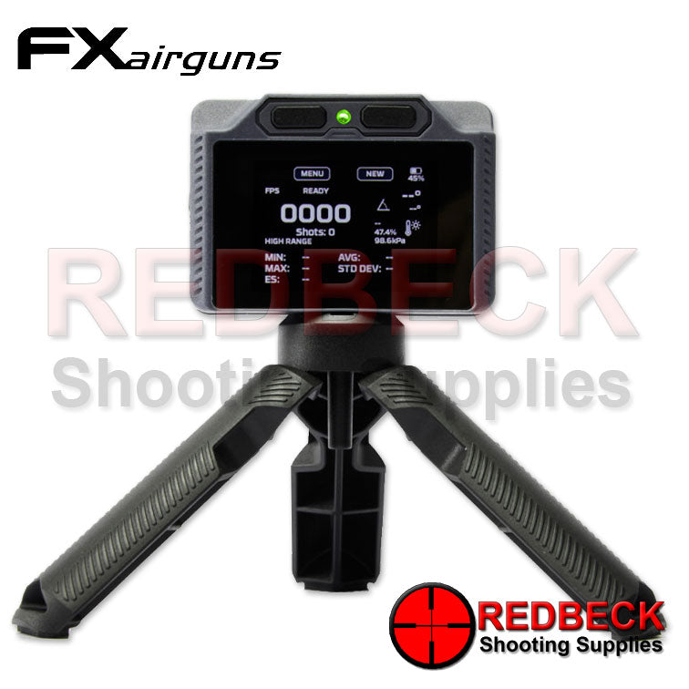 FX Pocket Chronograph Pro Screen View Showing the new digital display.