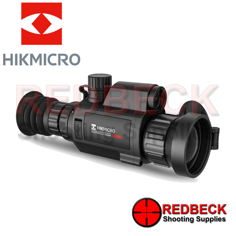 HIK MICRO Panther 2.0 PH50L Front View Showing The Laser Range Finder.
