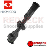 HIKMICRO Alpex A50EL 4K UHD Sensor LRF Digital Day & Night Rifle Scope Vertical Angled View