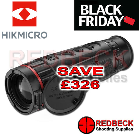 HIK Micro Falcon FH35 Thermal Monocular side angled view Black Friday deal