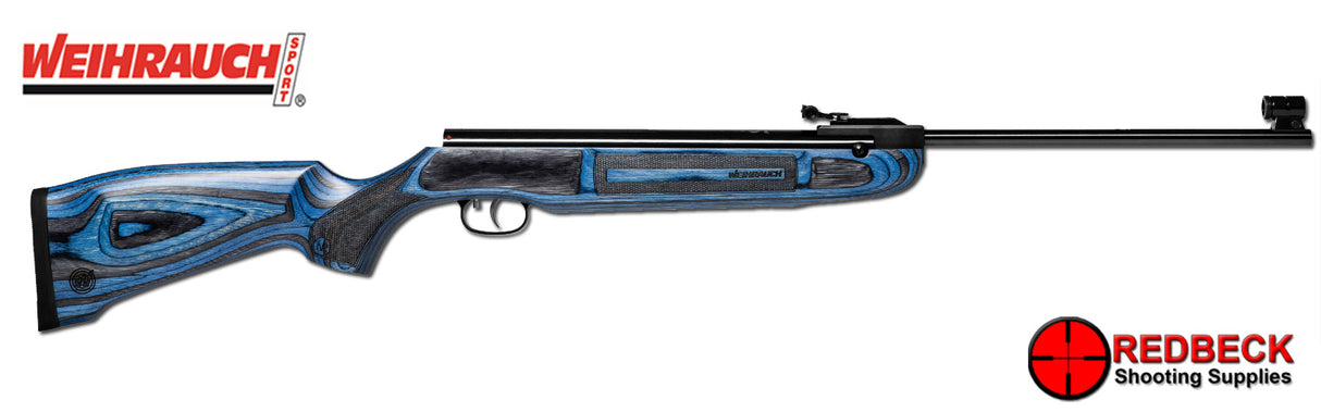 Weihrauch HW50S 75th Anniversary Limited Edition Air Rifle With Blue Laminate Stock