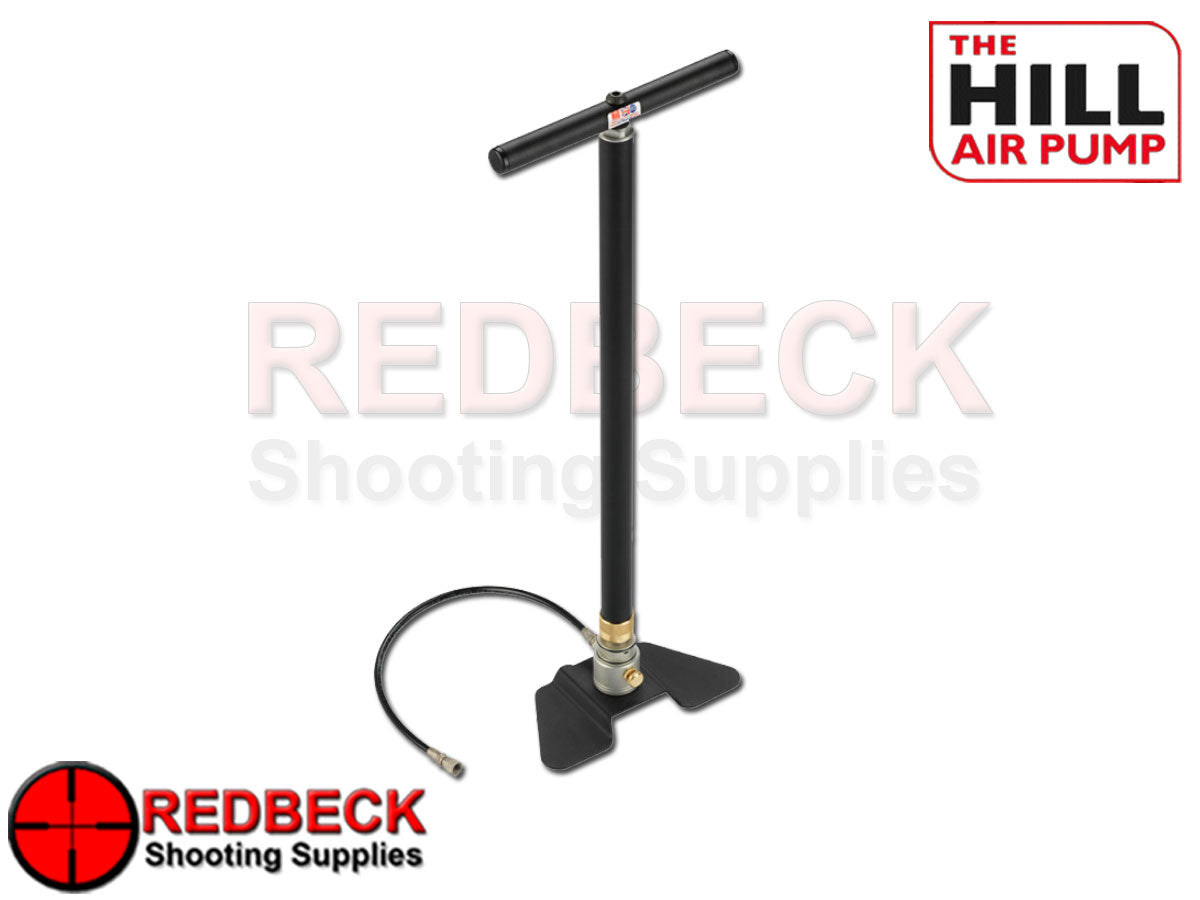 Hill Mk2 Spartan Stirrup Pump Showing the included hose and 1/8 bsp adapter.