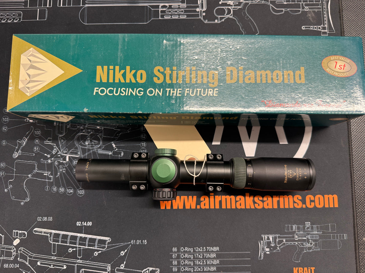 Second Hand Nikko Stirling Diamond 1-4x24