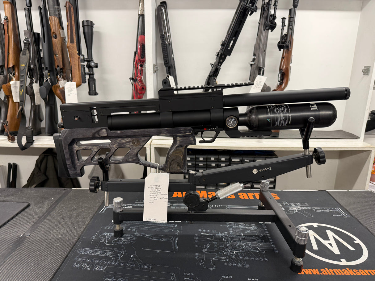 Second Hand KalibrGun Cricket 2 Tactical Grey Laminate .177