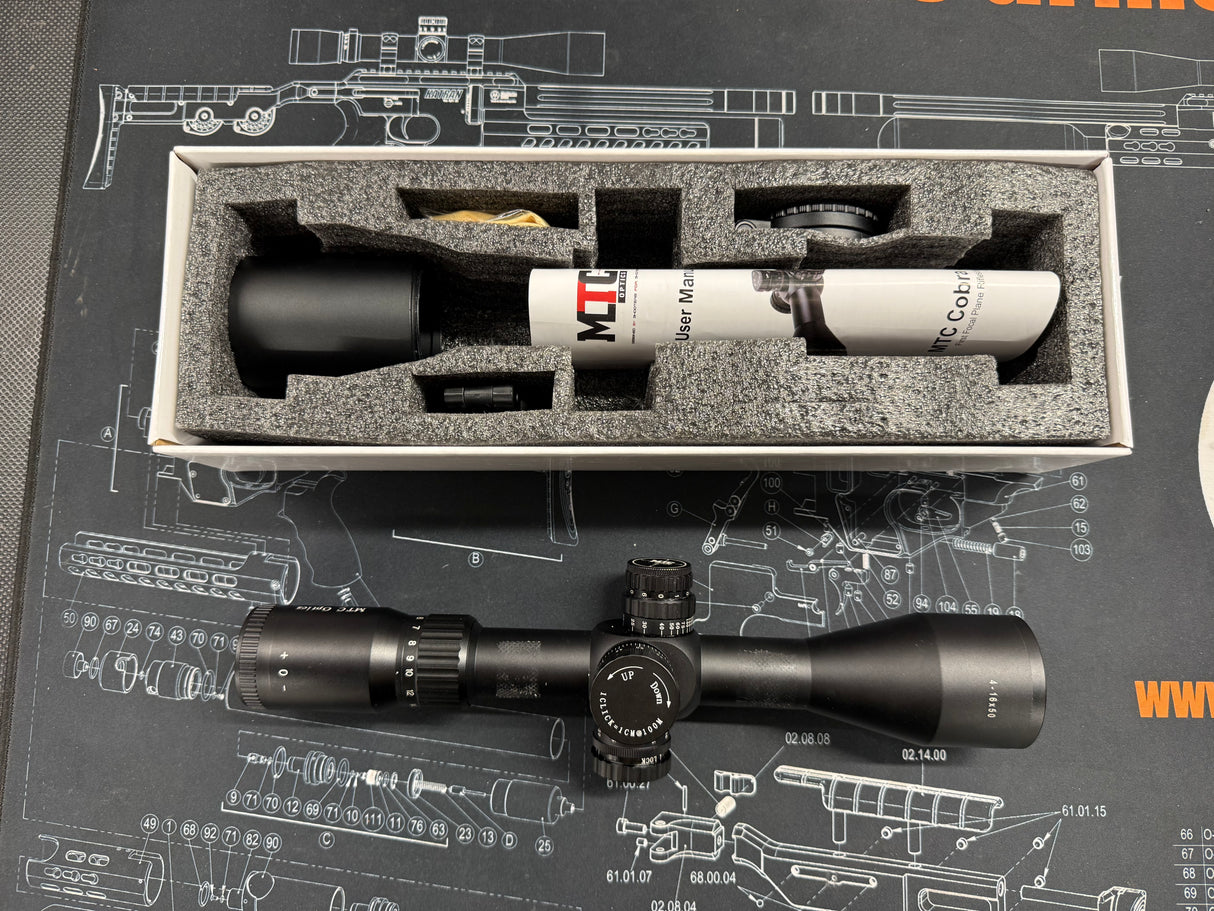 Second hand MTC King Cobra F1 4-16x50