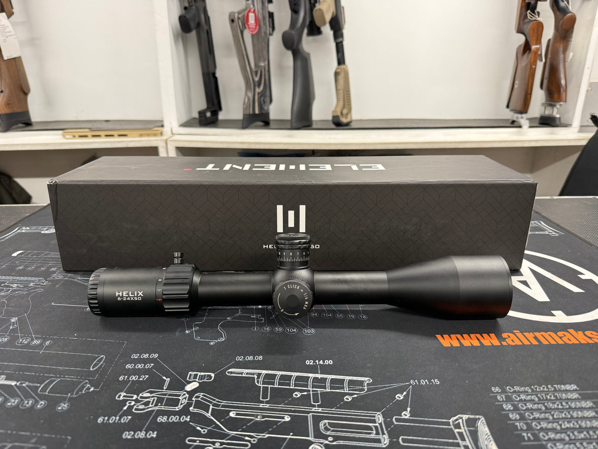 Second Hand Element Optics Helix 6-24x50 EHR-1C MOA