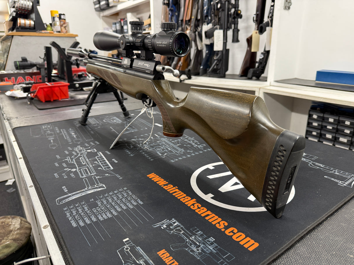 Second Hand Air Arms S410 Superlight Green .22