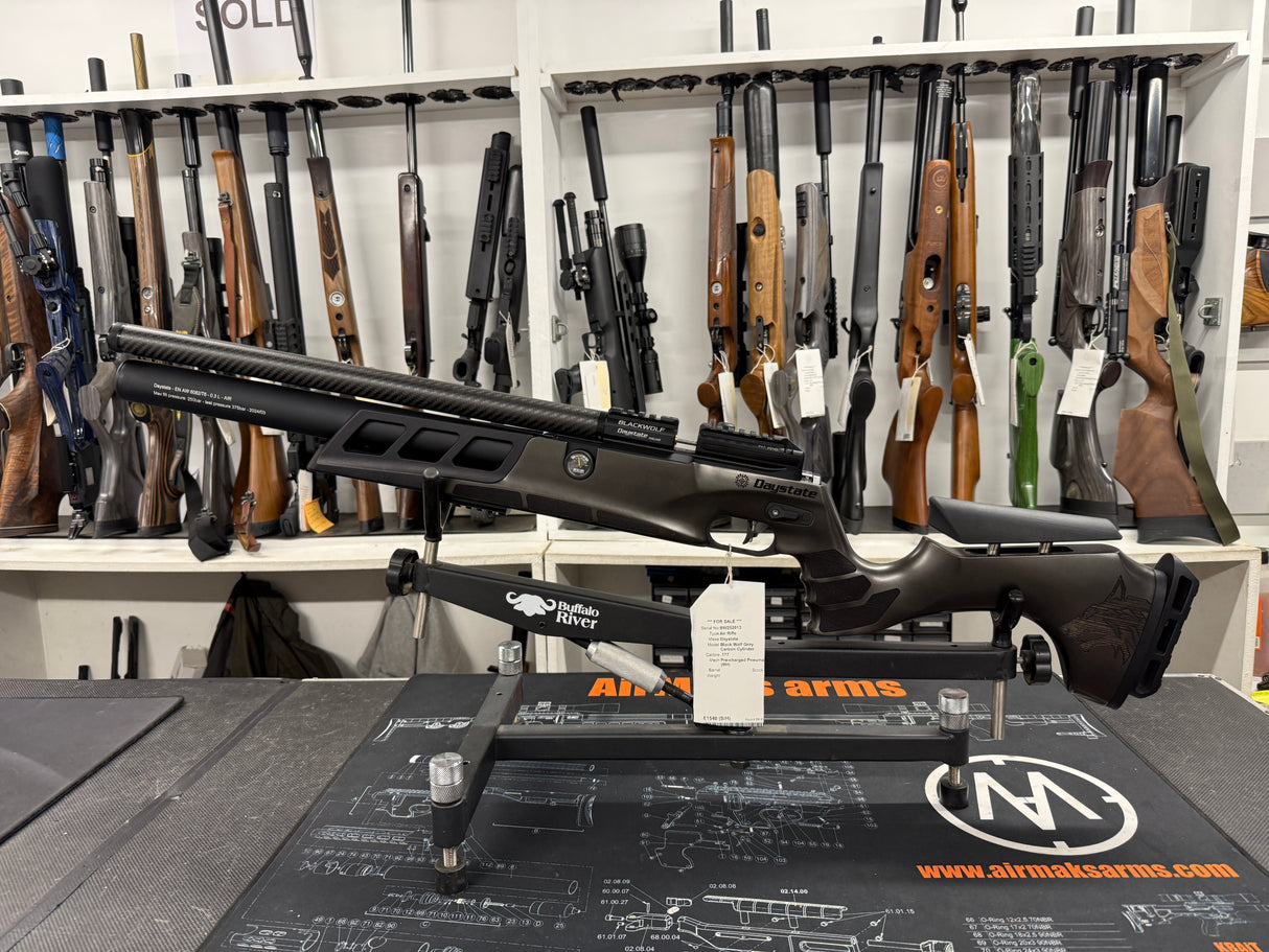 Second Hand Daystate Black Wolf Grey Carbon Cylinder .177