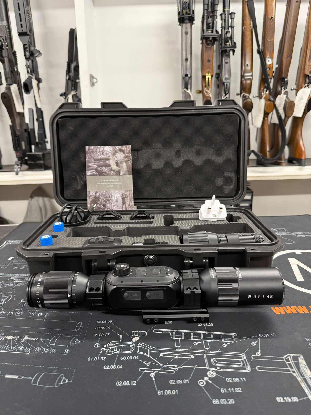 Second Hand Wulf 4k 3-24x Day & Night Vision Scope