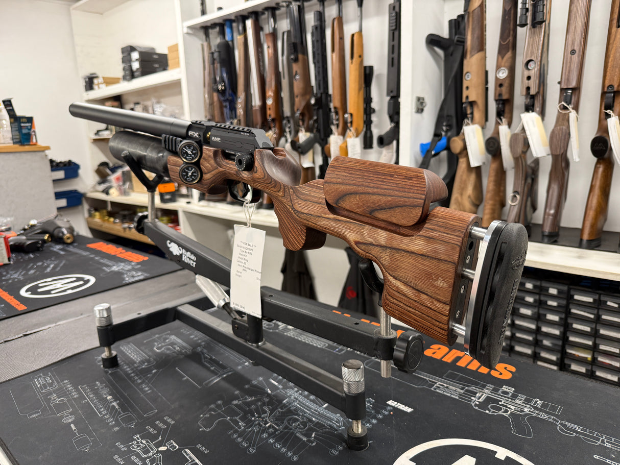 Second hand FX King GRS Brown laminate .22