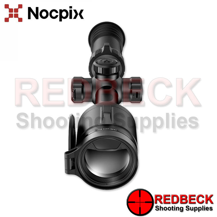 NocPix Day and Night Digital Air Rifle And Rifle Scope NITE Series D70R Forward View Showing The Scope Glass And Flip Cover.