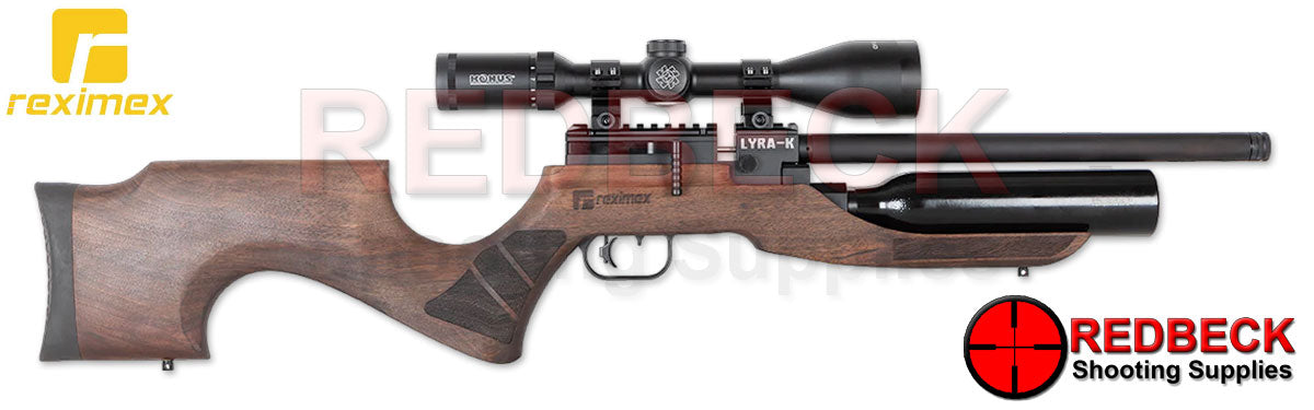 REXIMEX Lyra K Front View Showing the 250cc bottle and the already inserted studs.