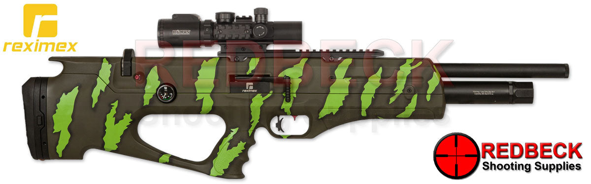 REXIMEX Regime Green Leaf Right Hand View Showing 310cc cylinder and the safety switch.