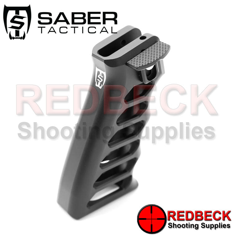 Saber Tactical AR Style Grip with Thumb Rest