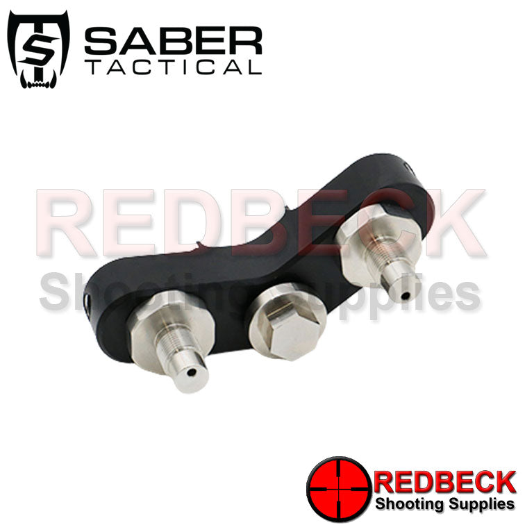 Saber Tactical Impact Double Tank Adaptor FRONT VIEW