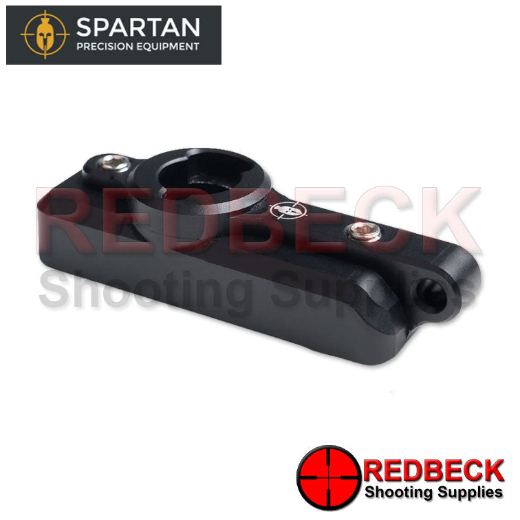Spartan Air Rifle And Rifle Classic Guide Adapter Front View Showing The Attachment Point For Most Spartan Bipods And Tripods.