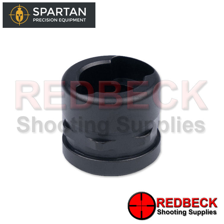 Spartan Classic Air Rifle And Rifle Gunsmith Adapter Dirt Plug Top View Showing The Adaptor With The Dirt Plug Removed.